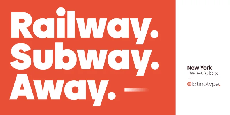 Biennale Font preview 1 – Sans Serif Fonts font sample