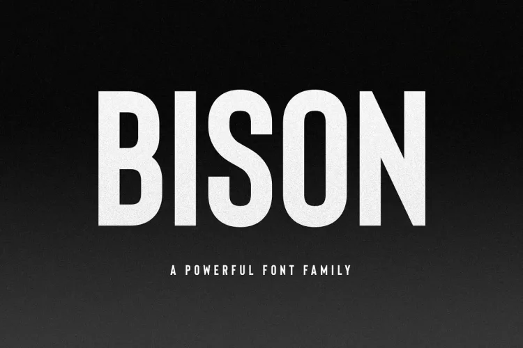 Bison Font preview 11 – Sans Serif Fonts font sample