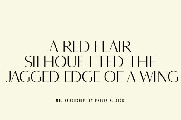 Blossom Font preview 2 – Sans Serif Fonts font sample