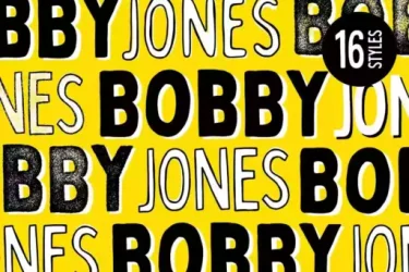 Bobby Jones Font free download – Display Fonts preview