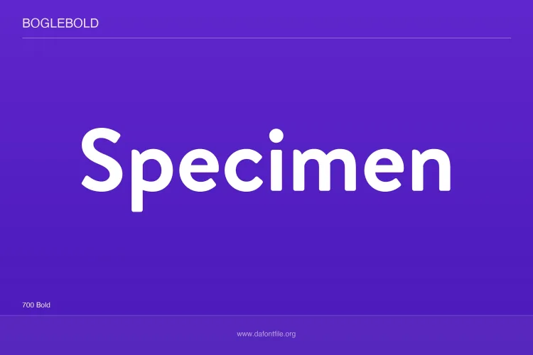 Bogle Font Family preview 4 – Sans Serif Fonts font sample