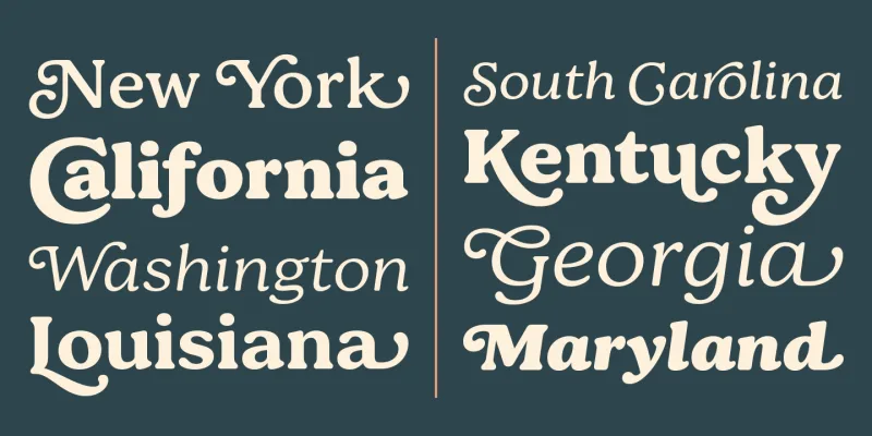 Bogue Font preview 8 – Serif Fonts font sample