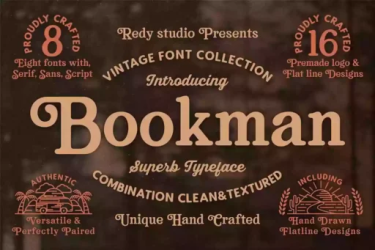 Bookman Font free download – Serif font preview