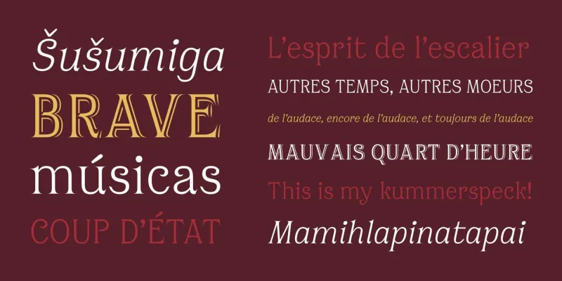 Bottled Moon Font Family preview 1 – Display Fonts font sample