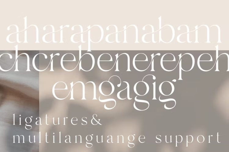 Branch Font free download preview 4 – Serif Fonts font