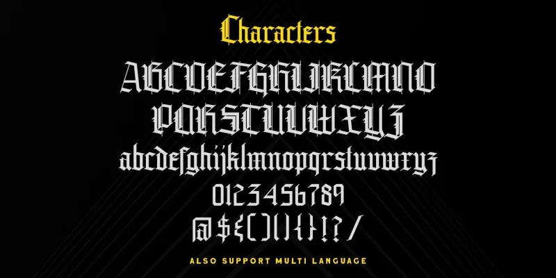Brandice Font preview 5 – Typeface font sample