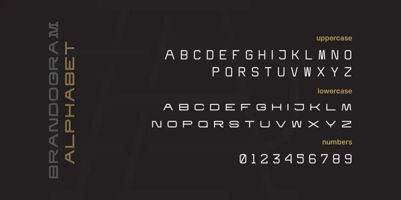 Brandogram Font Family preview 5 – Font Family font sample