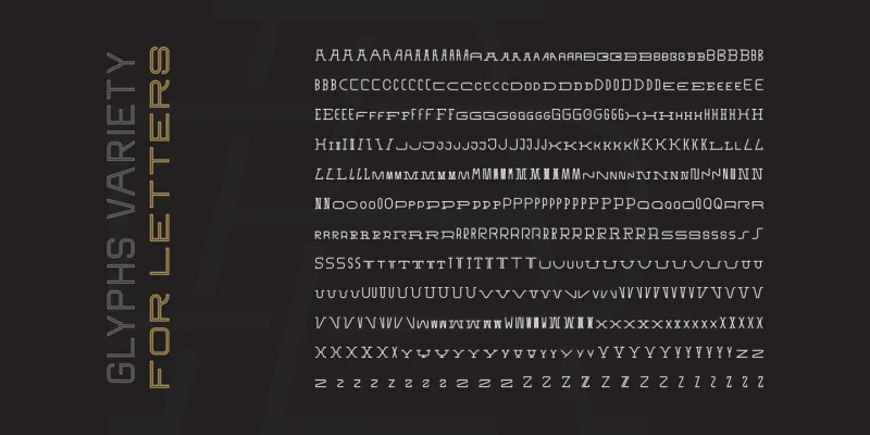 Brandogram Font Family preview 7 – Font Family font sample