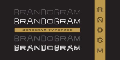 Brandogram Font Family free download – Serif font preview