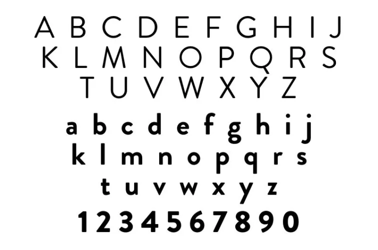 Brandon Grotesque Font preview 1 – Sans Serif Fonts font sample
