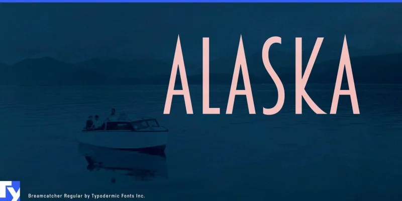 Breamcatcher Font preview 2 – Display Fonts font sample