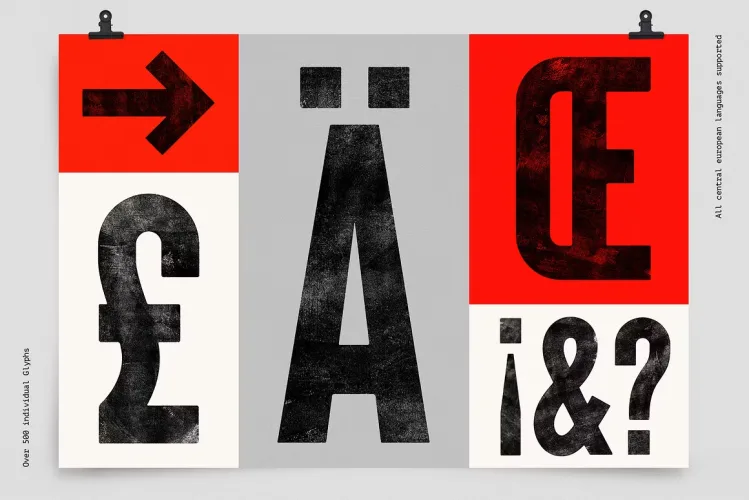 Brixton Font preview 4 – Sans Serif Fonts font sample