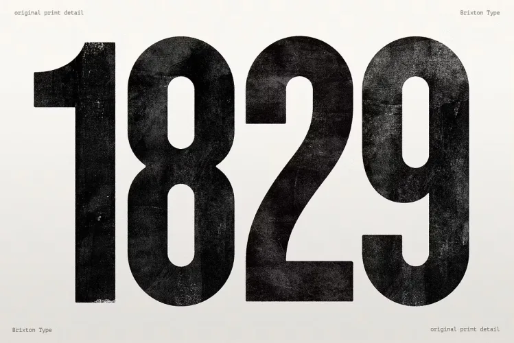 Brixton Font preview 8 – Sans Serif Fonts font sample
