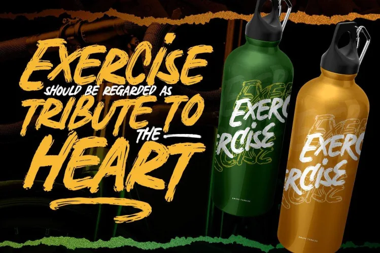 Broken Crush – Brush Font preview 6 – Brush Fonts font sample