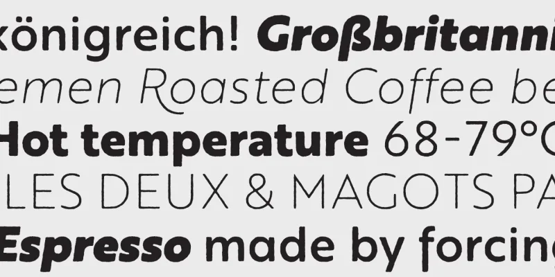 Brother 1816 Font preview 3 – Sans Serif Fonts font sample