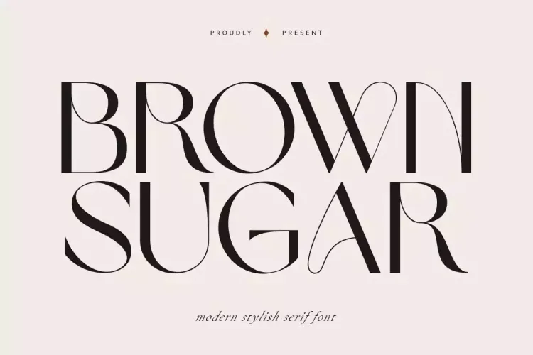 Brown Sugar Font preview 8 – Serif Fonts font sample