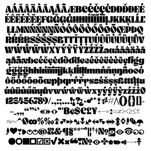 Brule Font Family preview 6 – Decorative Fonts font sample