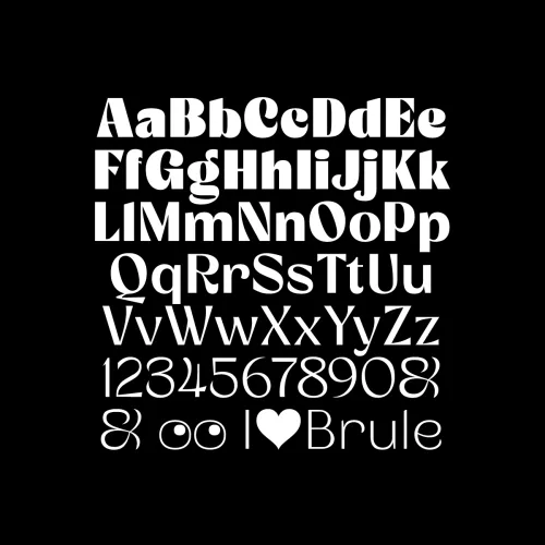 Brule Font Family preview 8 – Decorative Fonts font sample