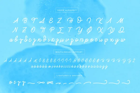 Brulle Font preview 2 – Script And Handwritten font sample