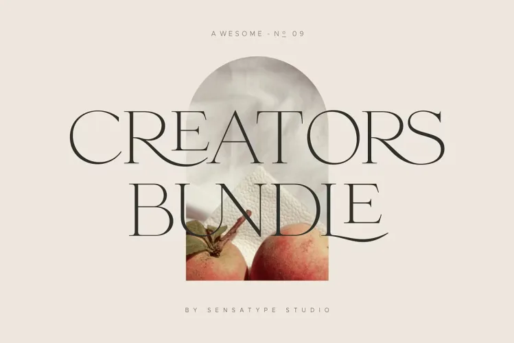 Bruney Font preview 1 – Serif Fonts font sample