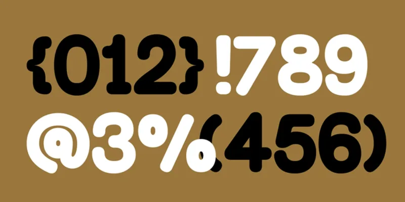 Bubpop Font preview 3 – Slab Serif Fonts font sample