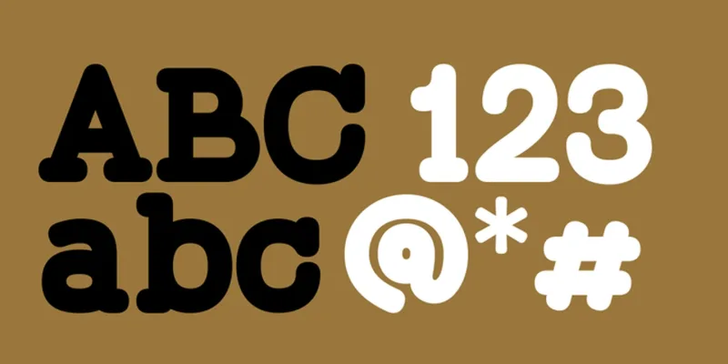 Bubpop Font preview 9 – Slab Serif Fonts font sample