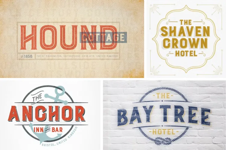 Burford Font preview 4 – Display Fonts font sample