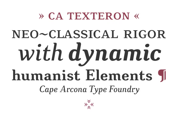 CA Texteron Font free download preview 2 – Serif Fonts font