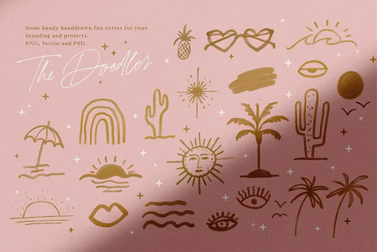 California Palms Font preview 10 – Script And Handwritten font sample