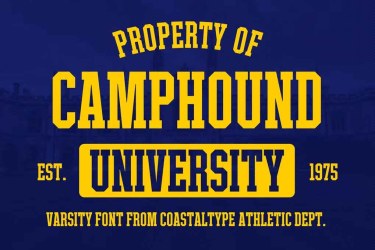 Camphound Font free download – Camphound Font font preview