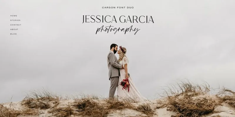 Carson Font Family preview 5 – Serif Fonts font sample