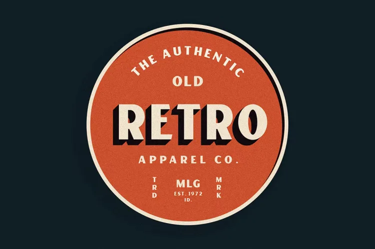 Carter Layered Font preview 1 – Serif Fonts font sample
