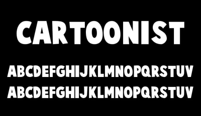 Cartoonist Font free download – Elegant font preview