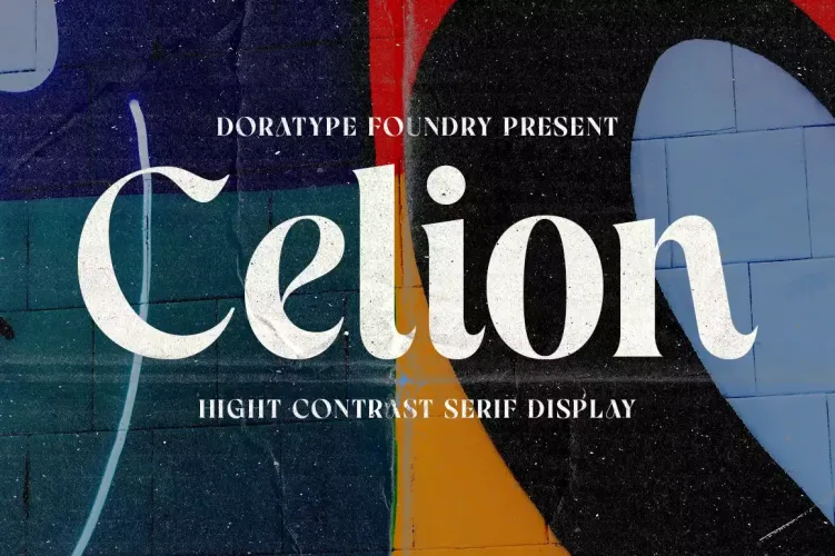 Celion Font preview 7 – Display Fonts font sample