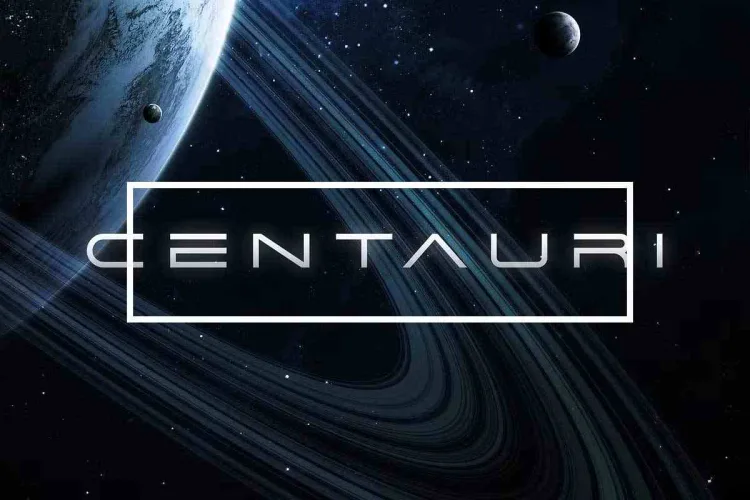 Centauri Font preview 4 – Display Fonts font sample