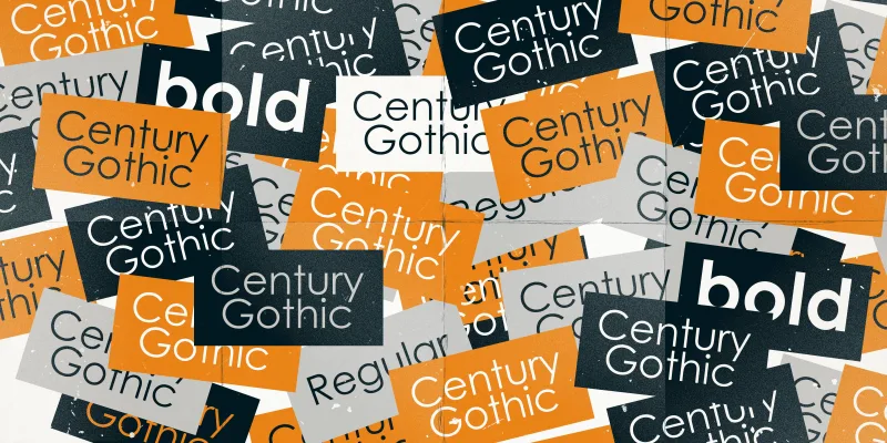 Century Gothic Font preview 1 – Sans Serif Fonts font sample