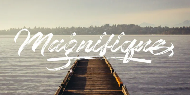 Chaletliness Font Family preview 1 – Script And Handwritten font sample