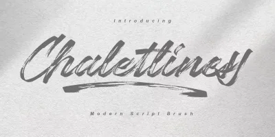 Chaletliness Font Family free download – font preview