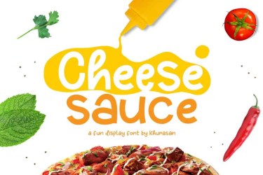 Cheese Sauce Font free download – Branding font preview