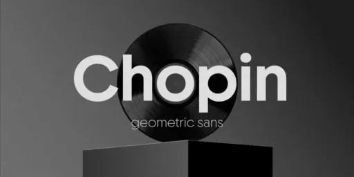 Chopin Font preview 4 – Sans Serif Fonts font sample