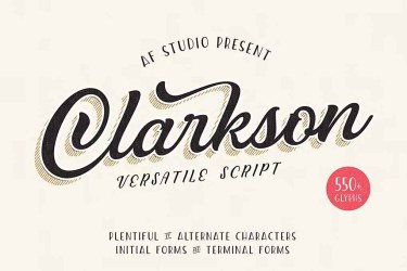 Clarkson Script Font free download – Clarkson Script Font font preview