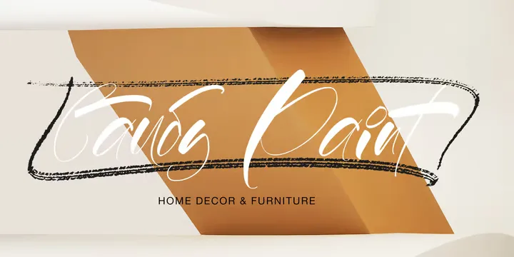 Coastline Font preview 3 – Decorative Fonts font sample