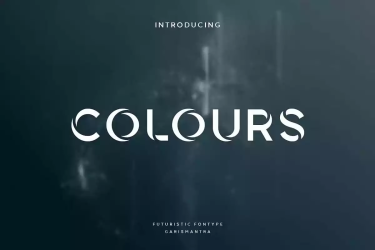 Colours Font free download – Branding font preview