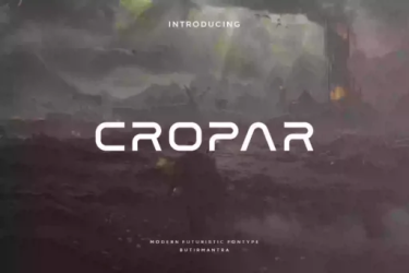 Cropar Font free download – Bold font preview