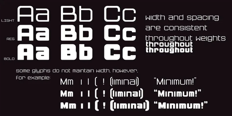 Cubenzis Font Family preview 1 – Font Family font sample