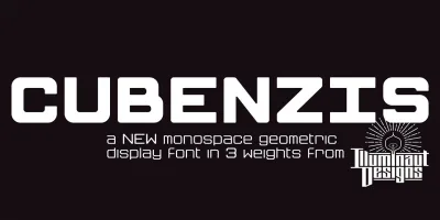 Cubenzis Font Family free download – Font Family preview