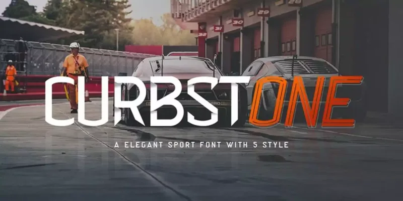 Curbstone Font Family preview 5 – Display Fonts font sample