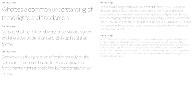 DM Sans Font preview 1 – Sans Serif Fonts font sample
