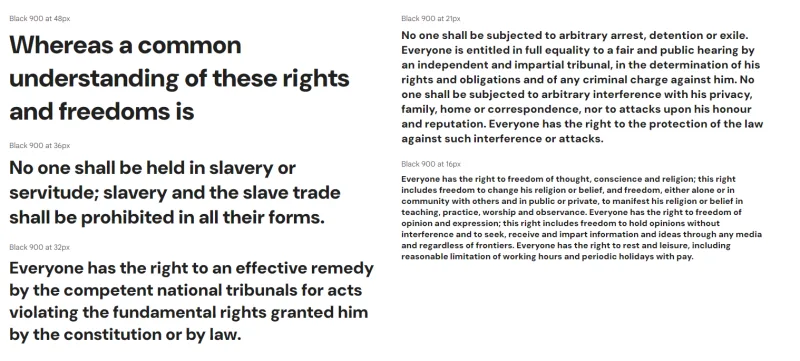 DM Sans Font preview 9 – Sans Serif Fonts font sample