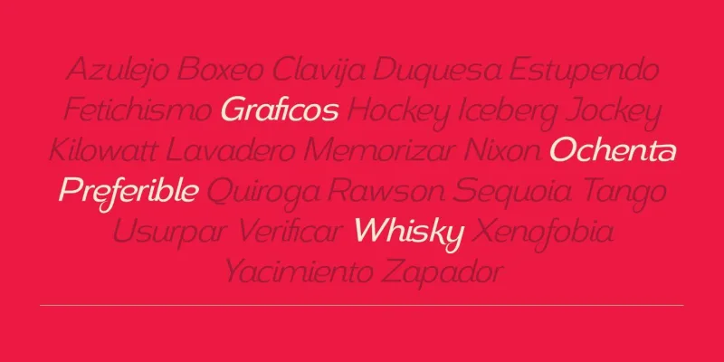DST Helfita Font Family preview 9 – Typeface font sample